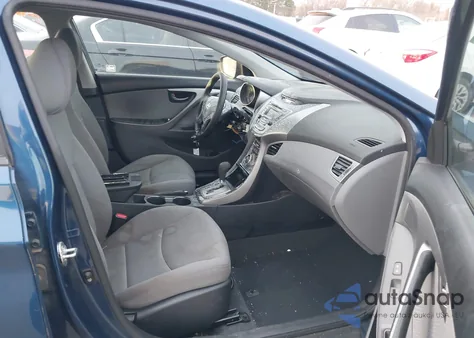 2013 Hyundai Elantra Gls from USA, damaged, VIN KMHDH4AE7DU966836